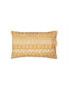 Bed Set - Kullu Patti (Dohar + Bedsheet) Yellow