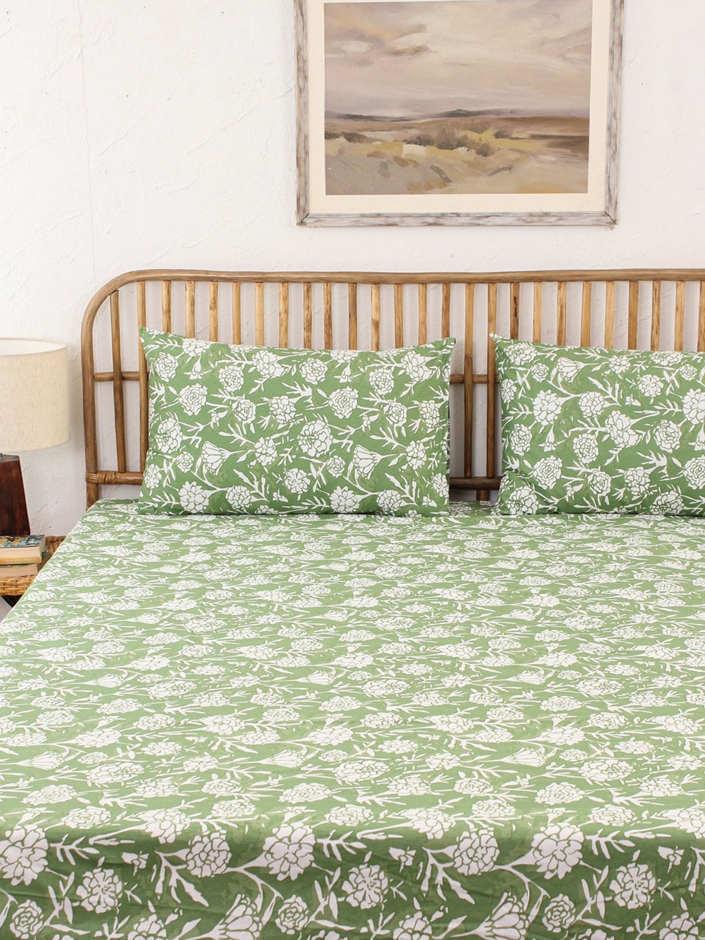 Fitted Bedsheet Set - Genda Phool