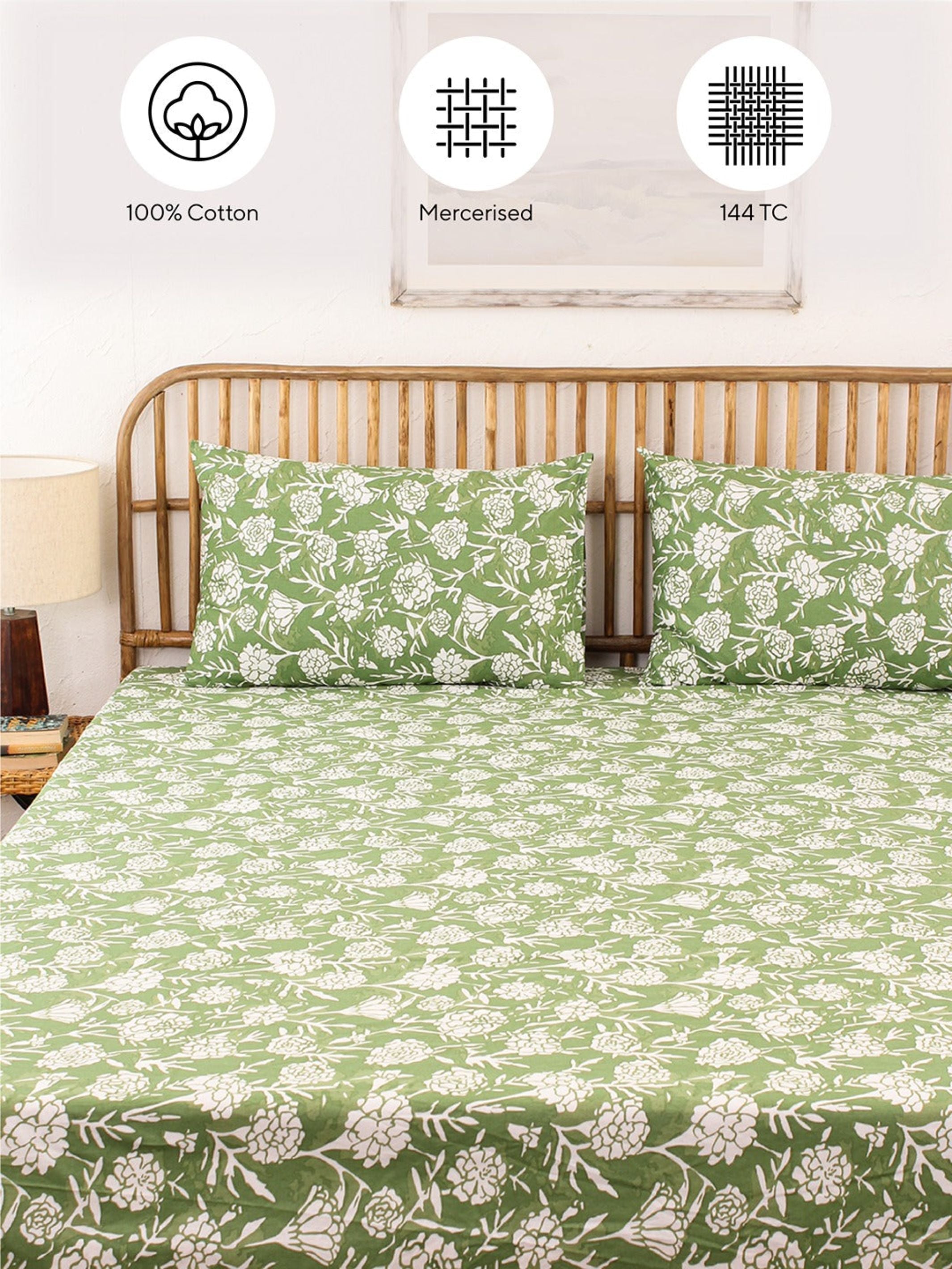 Bedsheet Set - Genda Phool King