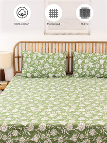 Bedsheet Set - Genda Phool Single