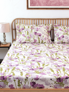 Himalayan Poppie Bedsheet Set (Purple)