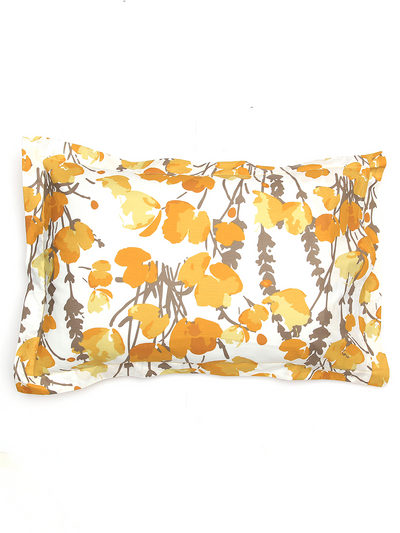 Himalayan Poppie Bedsheet Set (Yellow)