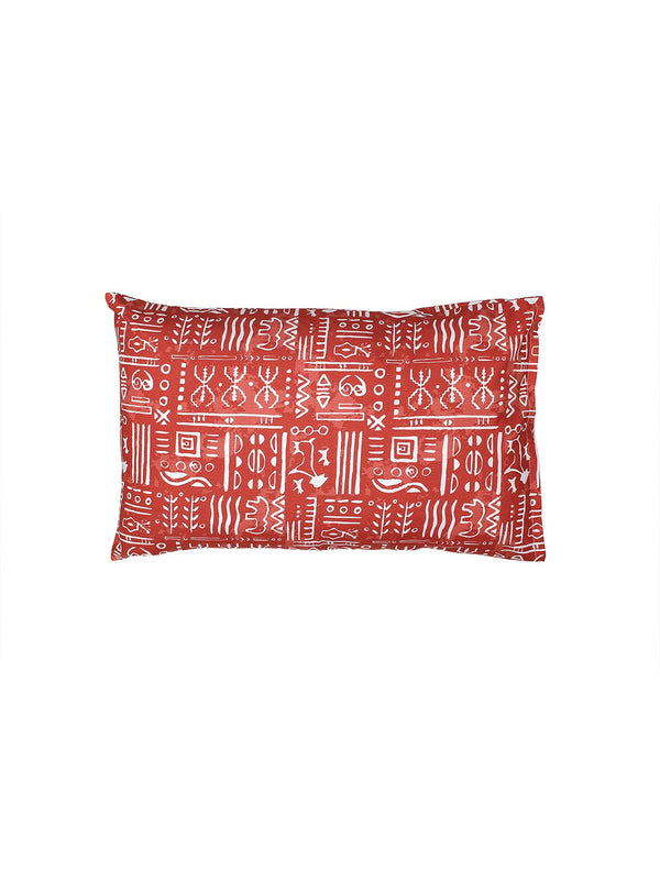 Gamathi 1 King Bedsheet & 2 Pillow Cover + 2 Pillow Filler (Rust)
