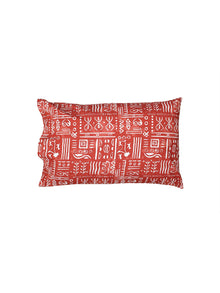 Gamathi 1 King Bedsheet & 2 Pillow Cover + 2 Pillow Filler (Rust)