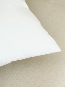 Genda Phool 1 Double Bed Sheet & 2 Pillow Covers + 2 Pillow Filler (Beige)