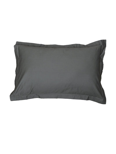 Pepper Grey Bedsheet with Pillow Cover