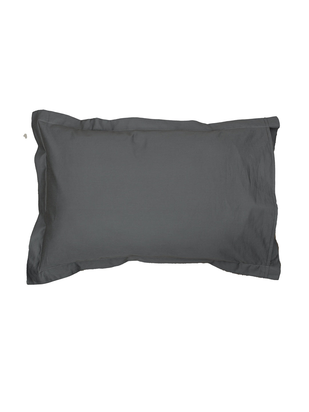Pepper Grey Bedsheet with Pillow Cover