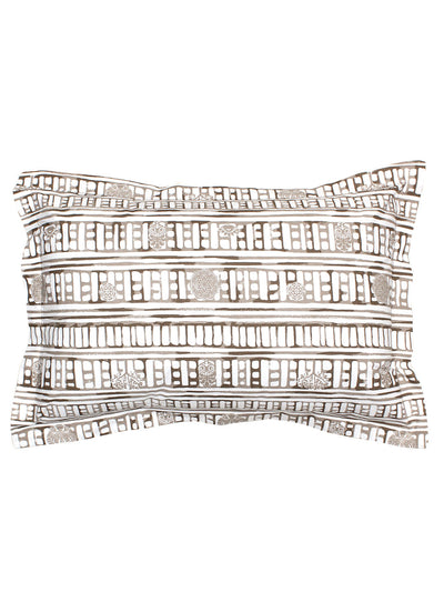 Sanchi Grey Bedsheet with Pillow Cover