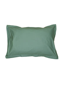 Solid King Bedsheet Set (Green) - 400 TC