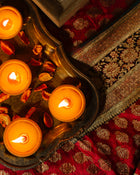 Terracotta Beeswax Diyas (Set of 6)