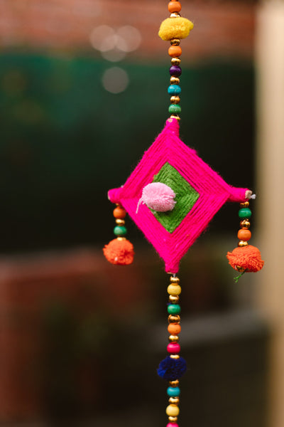 Wall Hanging Toran with Tassles | Set of 2