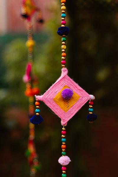 Wall Hanging Toran with Tassles | Set of 2