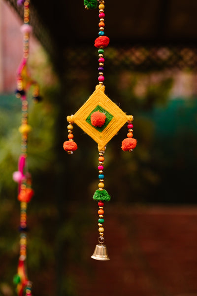 Wall Hanging Toran with Tassles | Set of 2