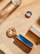 Bottle Opener - Semi Precious Stone Blue Quartz