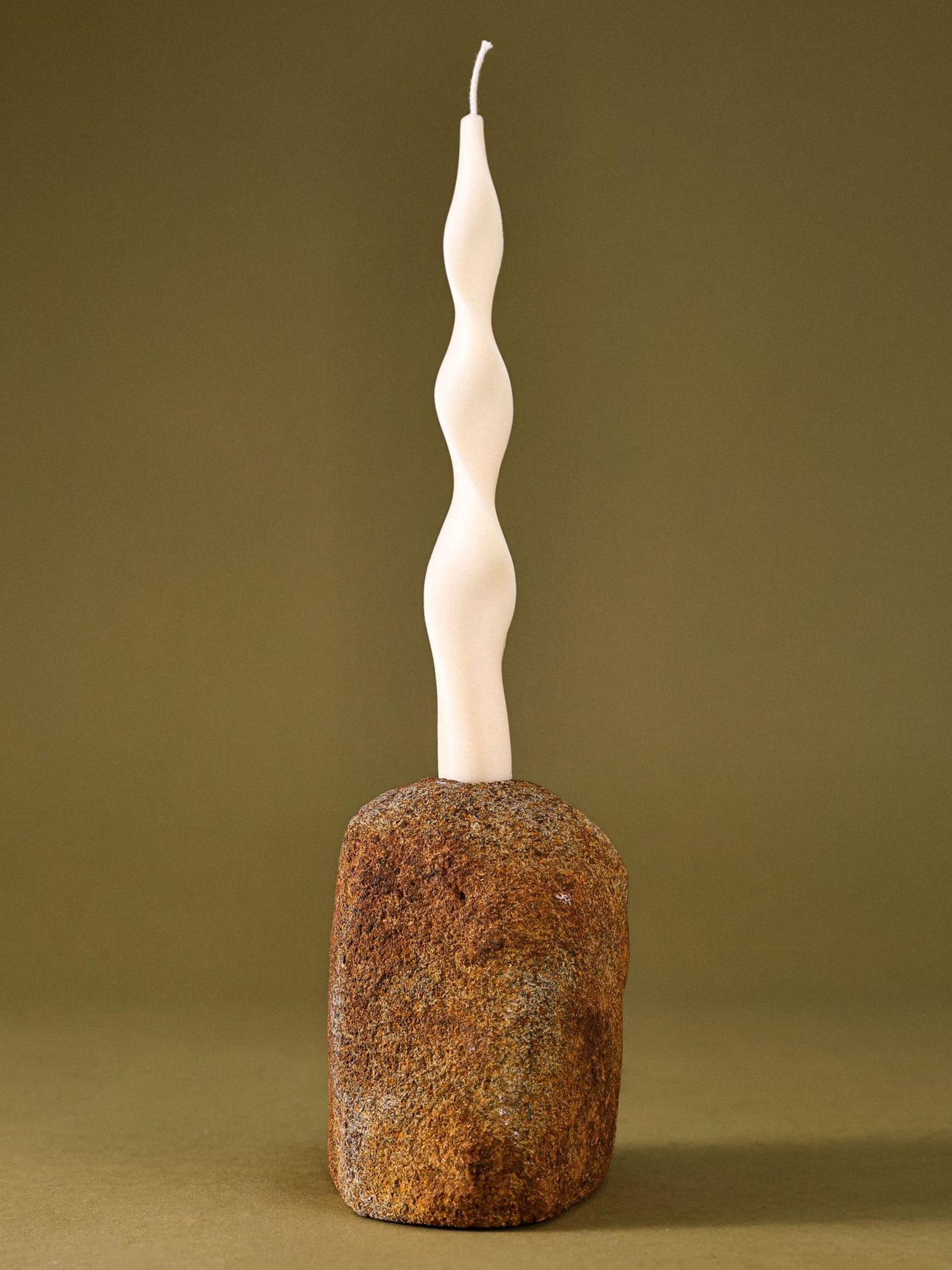 Boulder Candle Holder