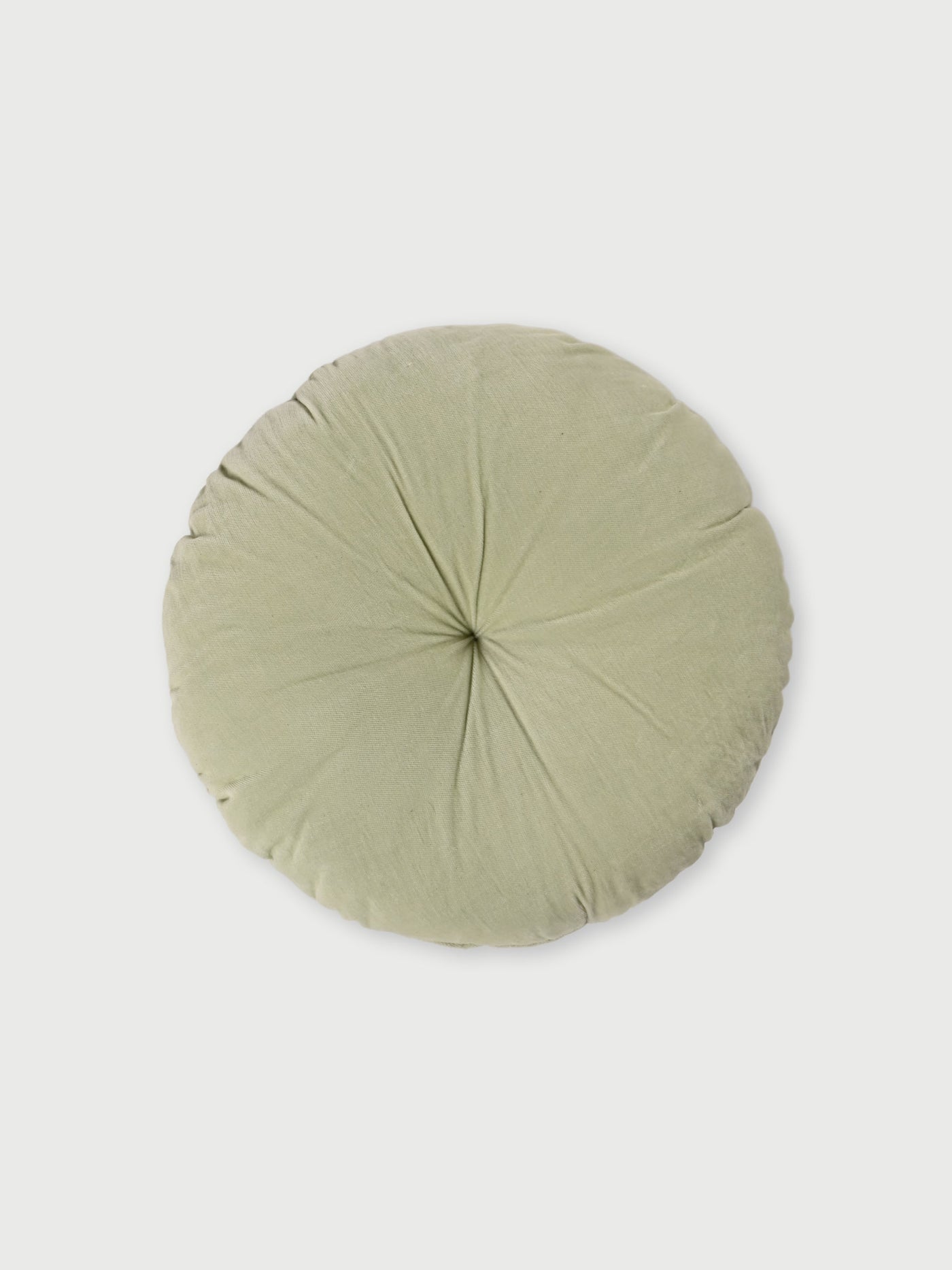 Round Cushion Cover - Cuddle Pistachio