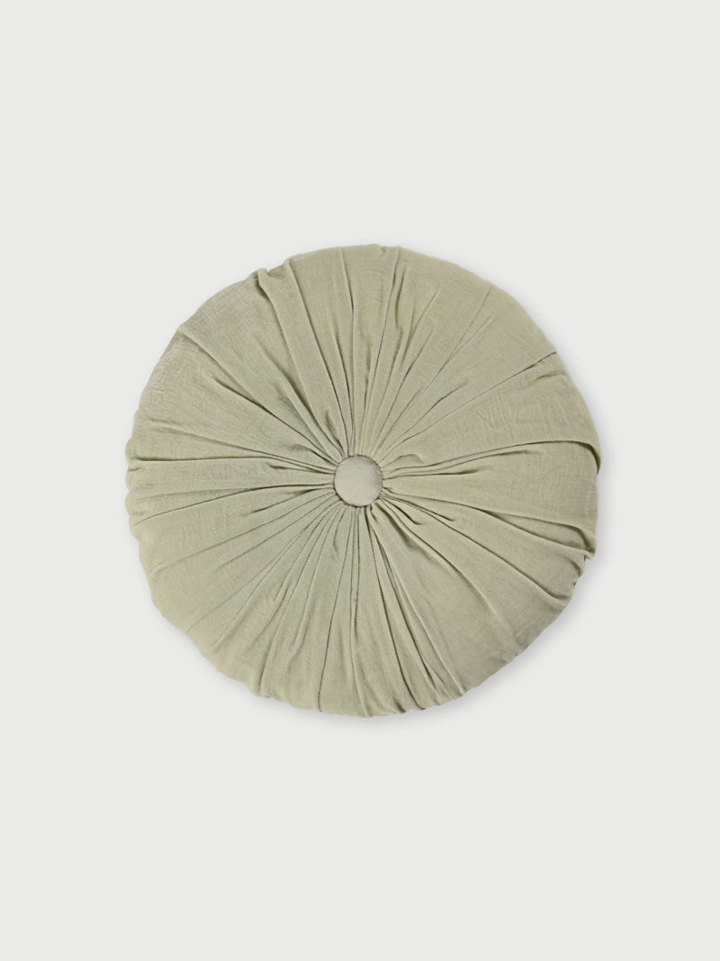 Round Cushion Cover - Cuddle Pistachio