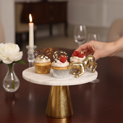 Feral Luxe - Brass Handmade Cake Stand