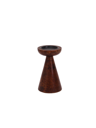 Pillar Candle Stand Set - Saddle