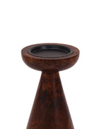 Pillar Candle Stand Set - Saddle