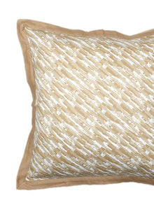 Tulika Cushion Cover (Beige)