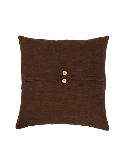 Amodini Set of 2 Cushion Covers (45x45cm) - Brown