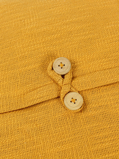 Amodini Set of 2 Cushion Covers (40x40cm) - Yellow