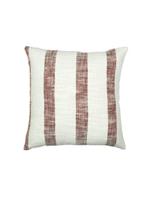 Block Set Of 2 Cushion Covers - (Red) - 40x40cm