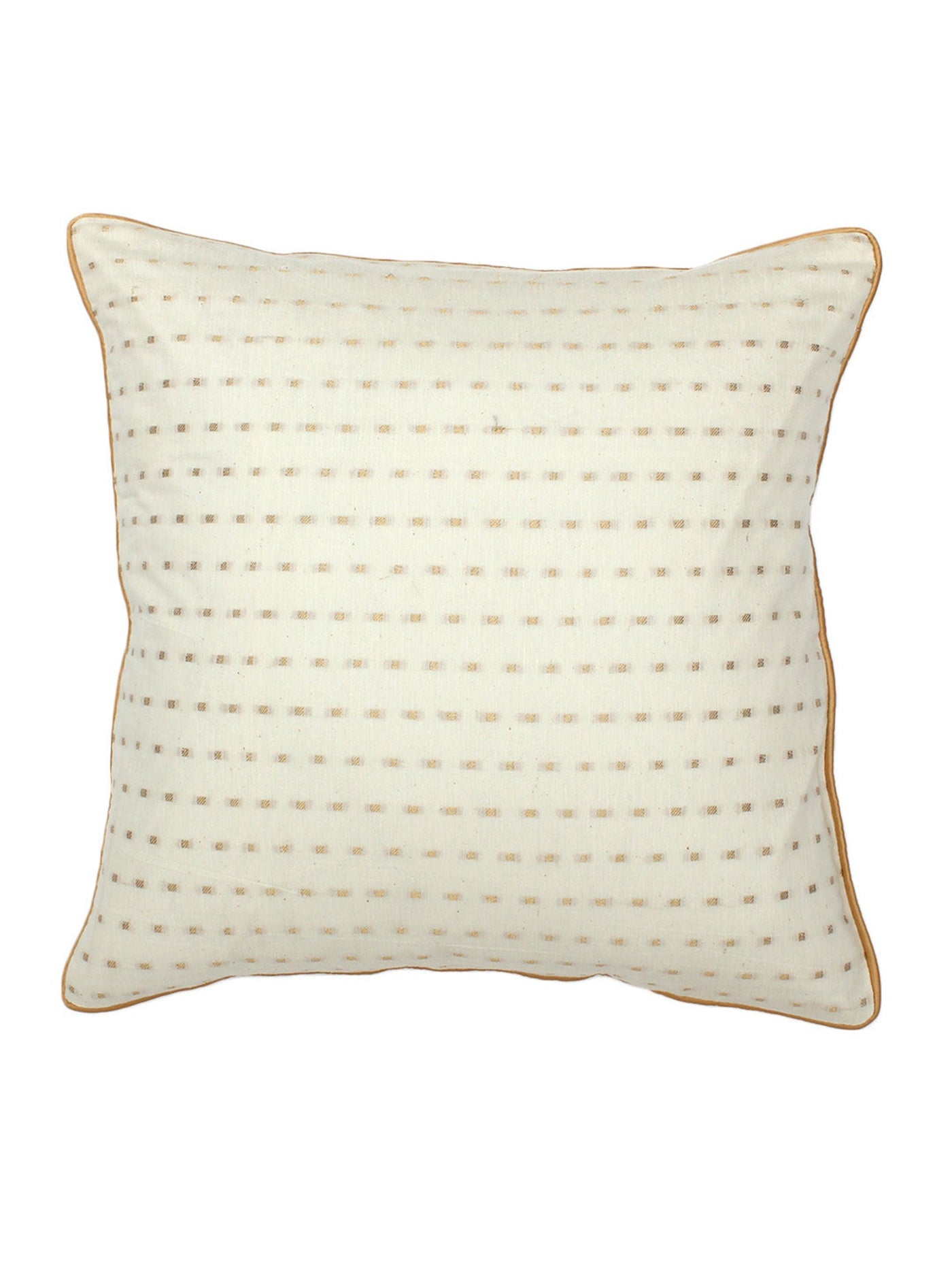 Cushion Cover - Bindu (White Gold)