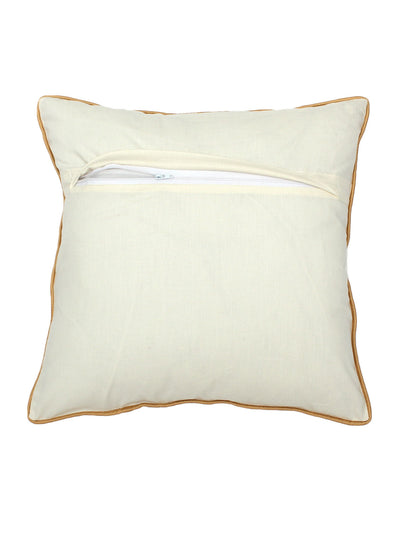 Cushion Cover - Bindu (White Gold)