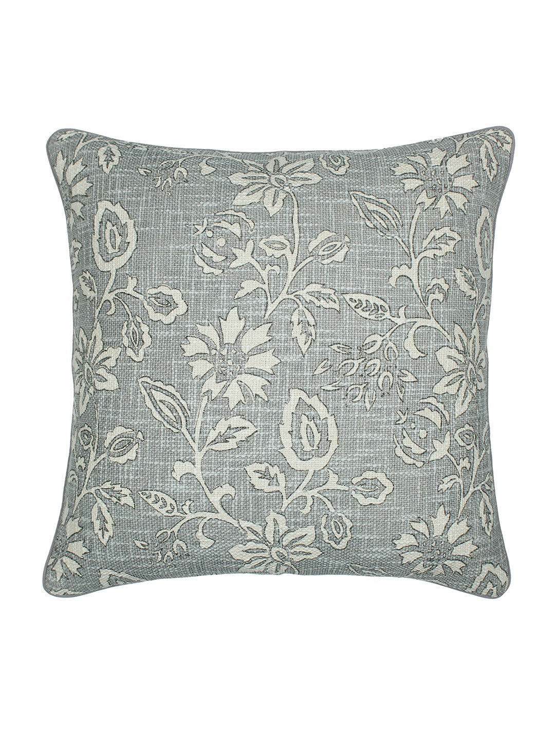 Botanical Garden Set Of 2 Cushion Covers - (Grey) - 50x50cm