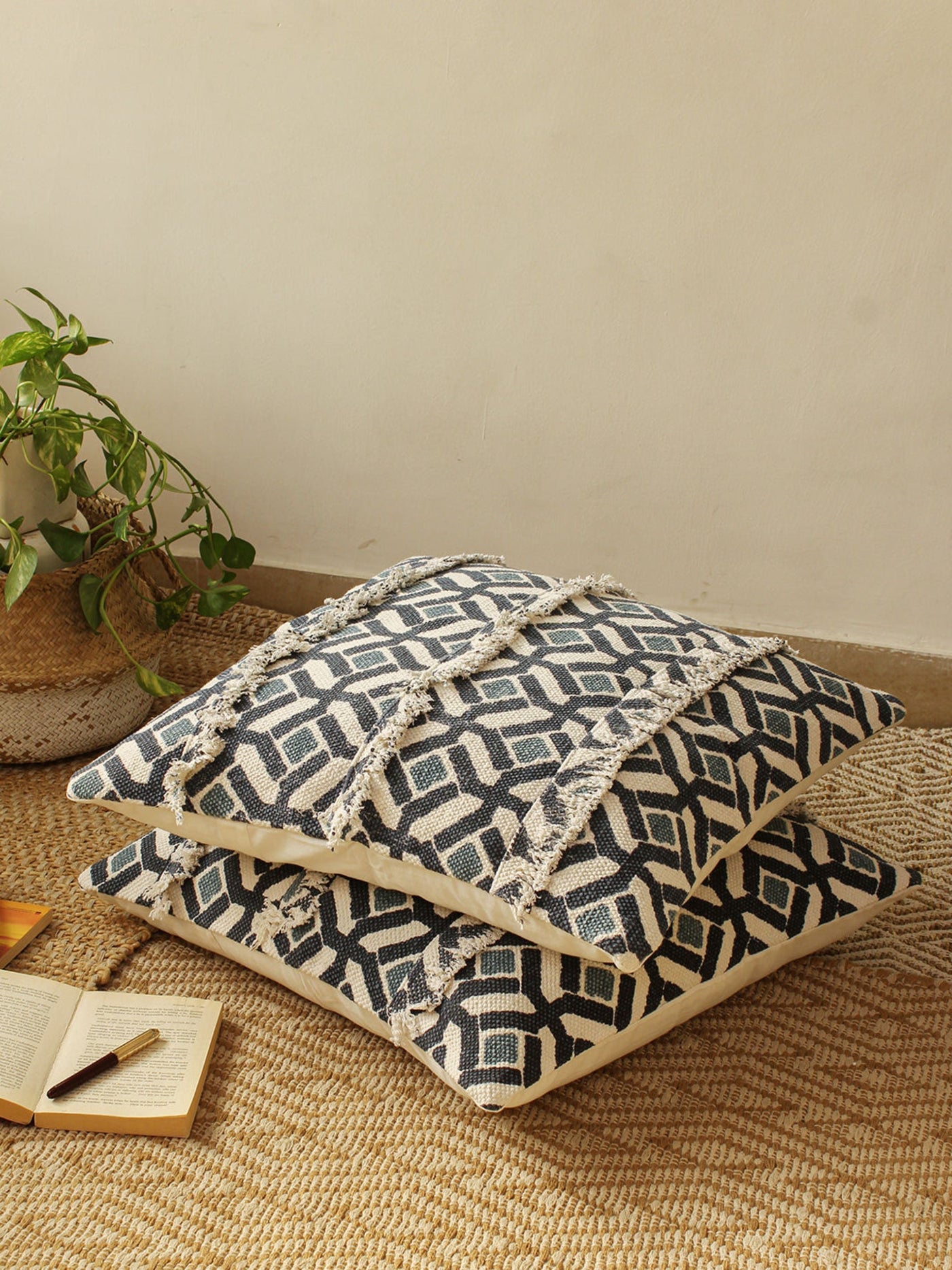 Cushion Cover - Chhabadi (Blue)