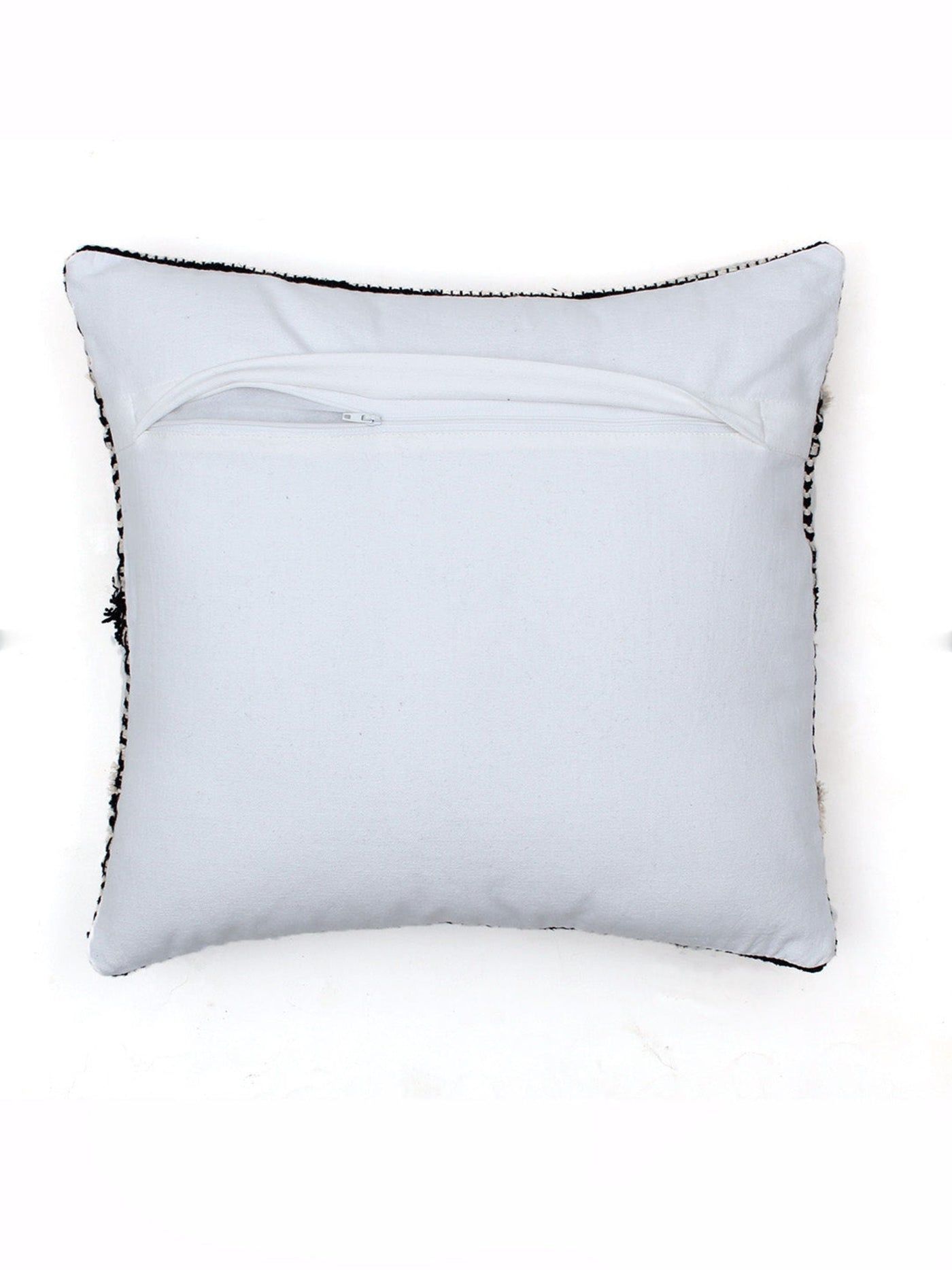 Cushion Cover - Chaukadi (Black)