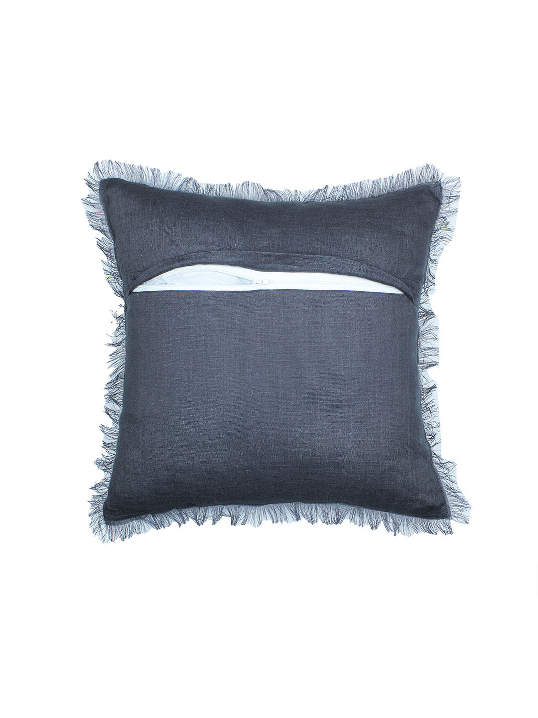 Chaya Set Of 2 Cushion Covers - (Grey) - 40x40cm