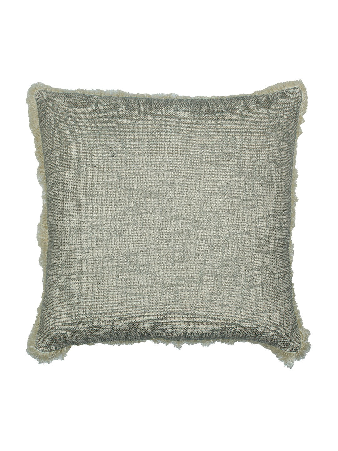 Classic Texture Set Of 2 Cushion Covers - (Grey) - 50x50cm