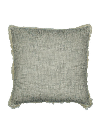 Classic Texture Set Of 2 Cushion Covers - (Grey) - 50x50cm