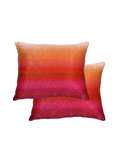 Cushion Cover - The Dipdye Ruby Cotton Viscos 2 s-Orange-8903773001088