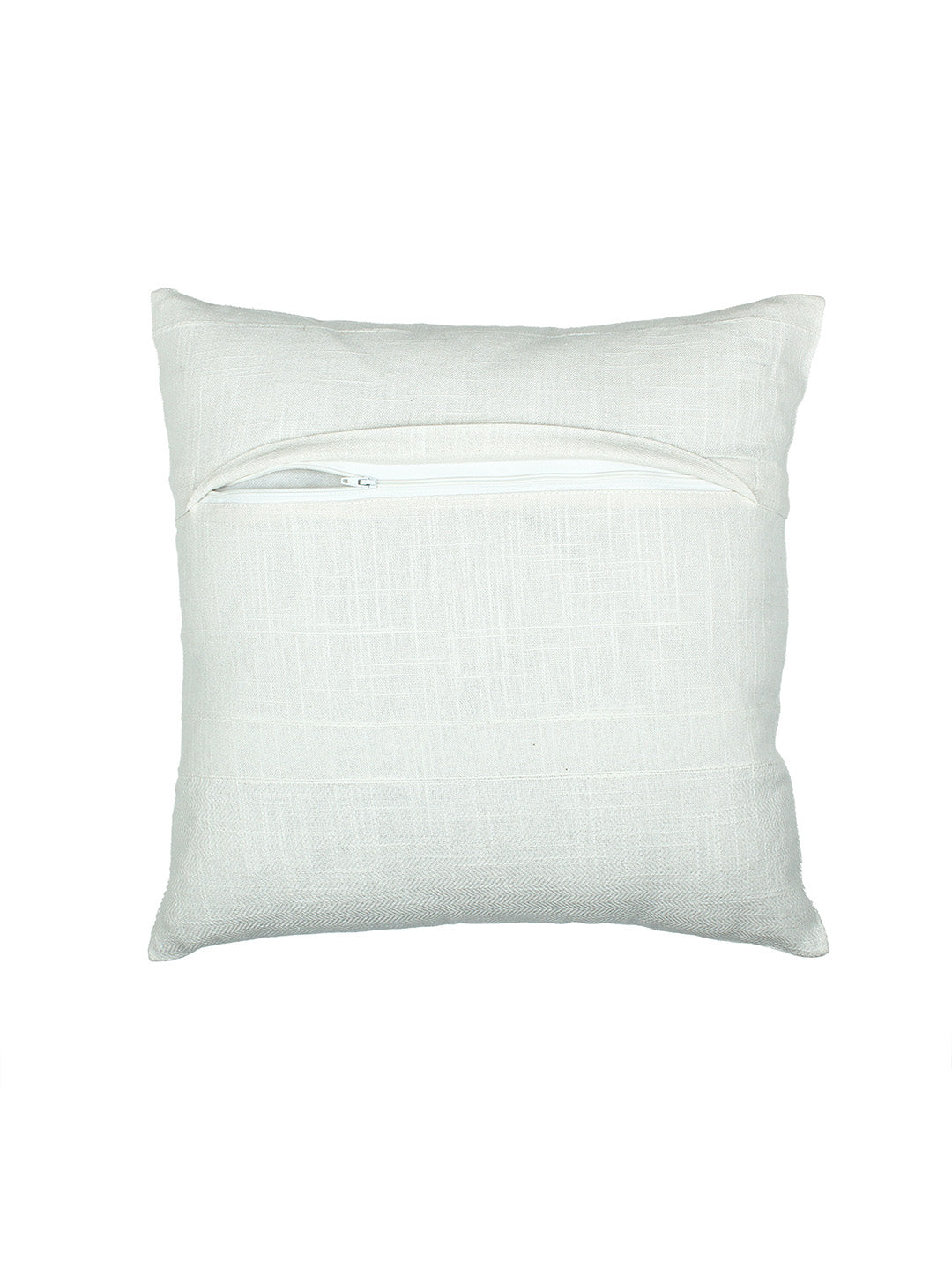 Herringbone Set Of 2 Cushion Covers - (Beige) - 40x40cm