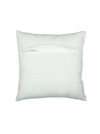 Herringbone Set Of 2 Cushion Covers - (Beige) - 40x40cm