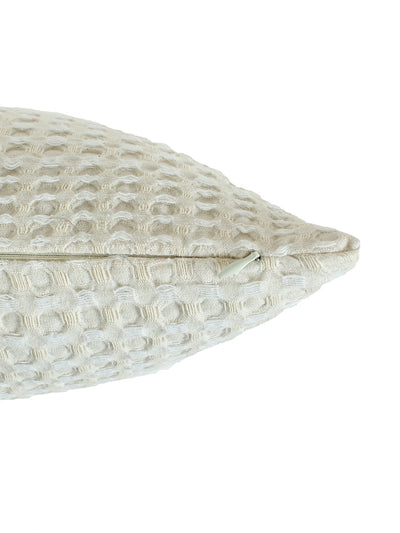 Karakoram Set Of 2 Cushion Cover (Natural/White) - 45X45cm