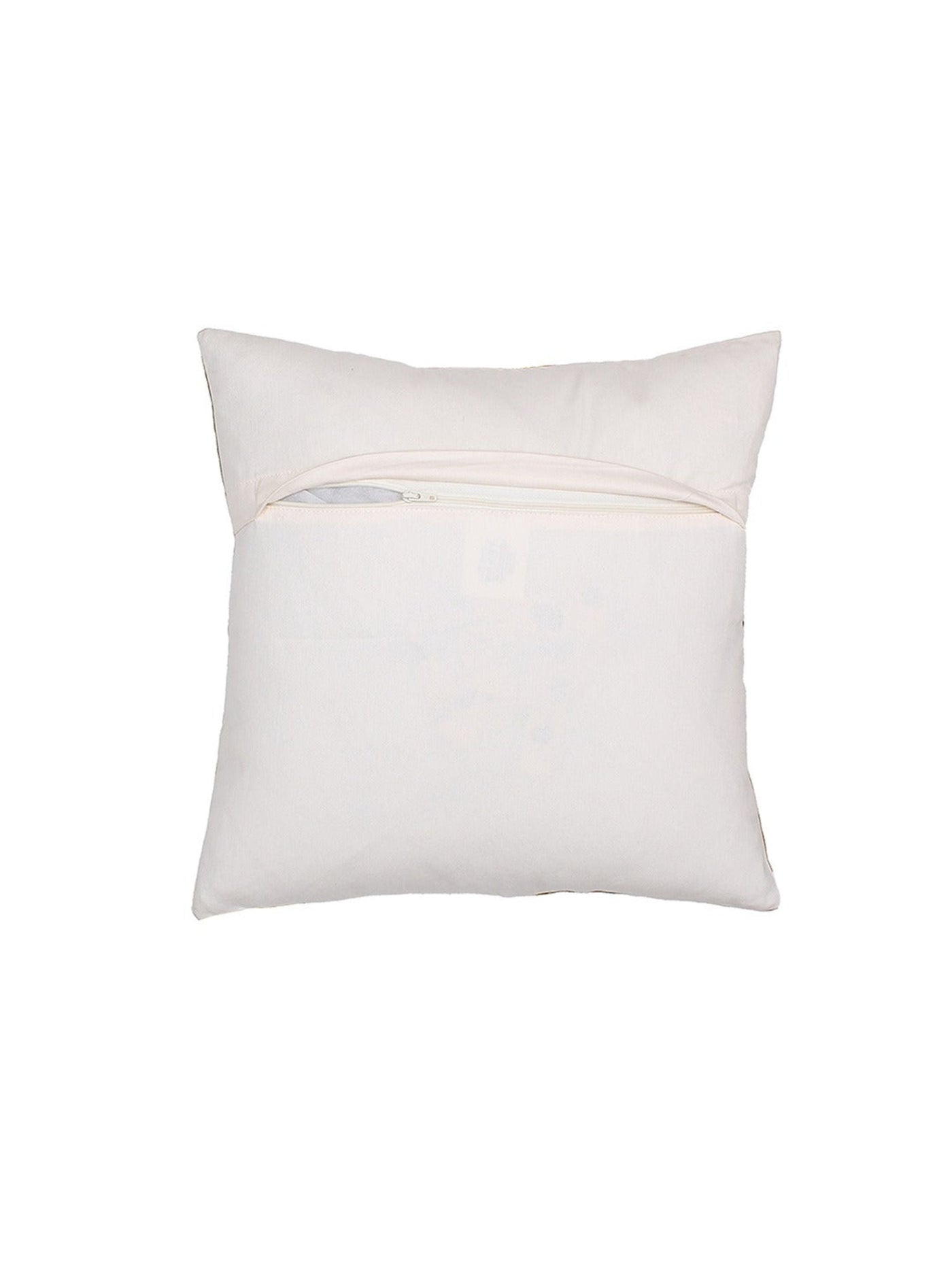 Cushion Cover - Kutch Bakhiya Cotton 2 -Pink-8903773001125