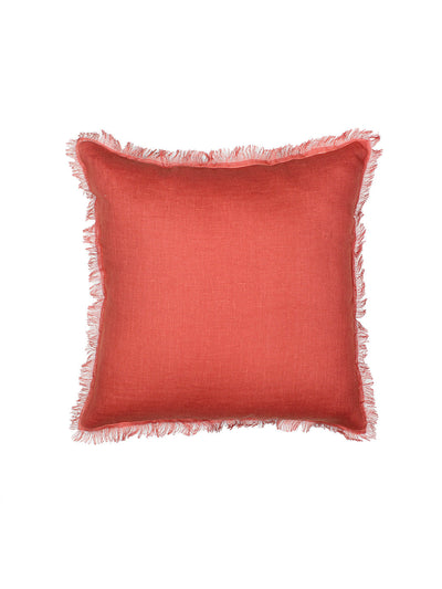 Meher Set Of 2 Cushion Covers - (Rust) - 40x40cm