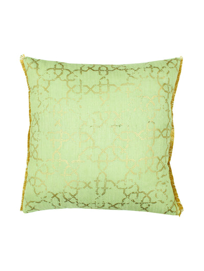 Mandav Cushion Cover (Green)