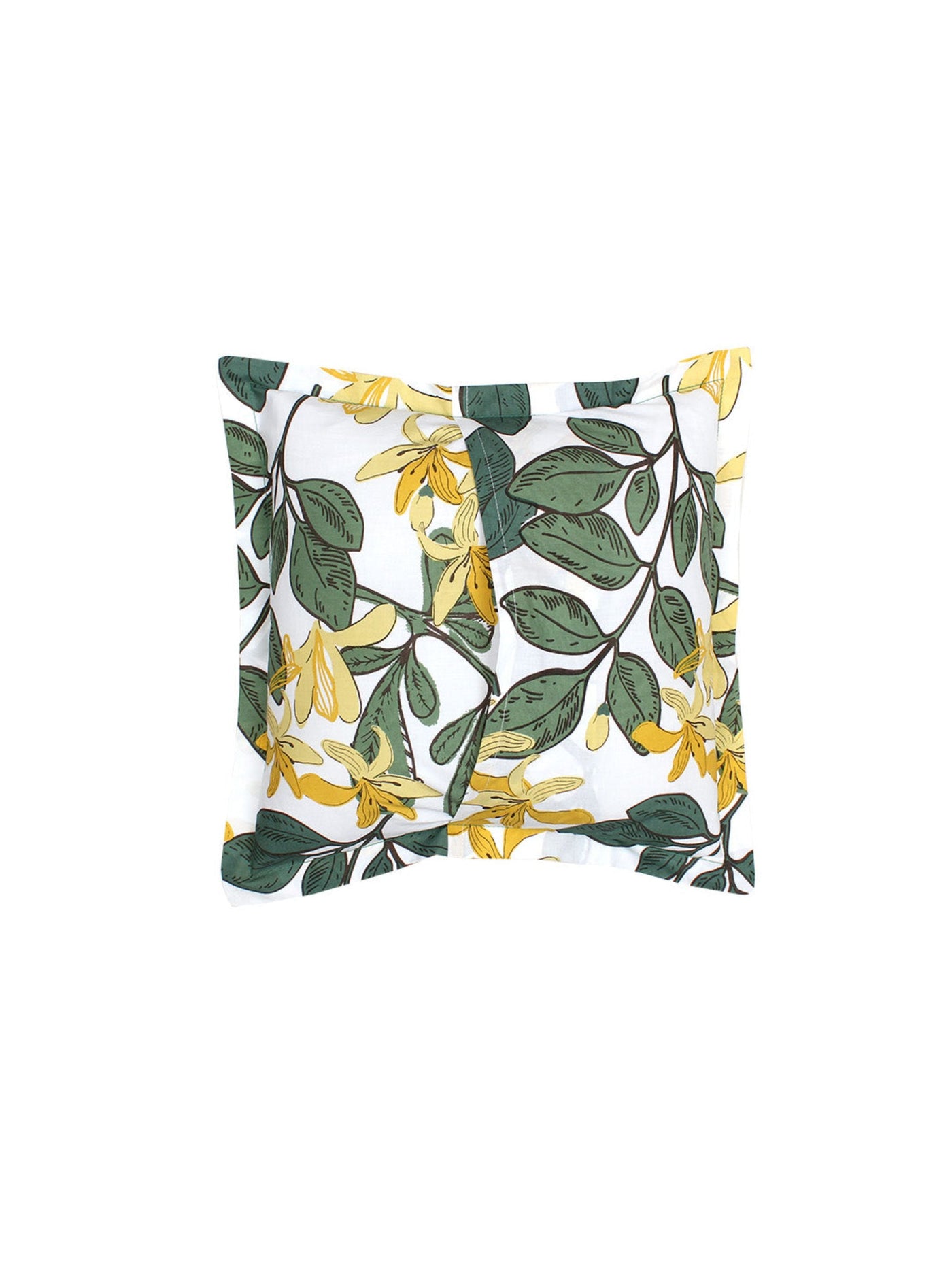 Moringa Cushion Cover (Green)