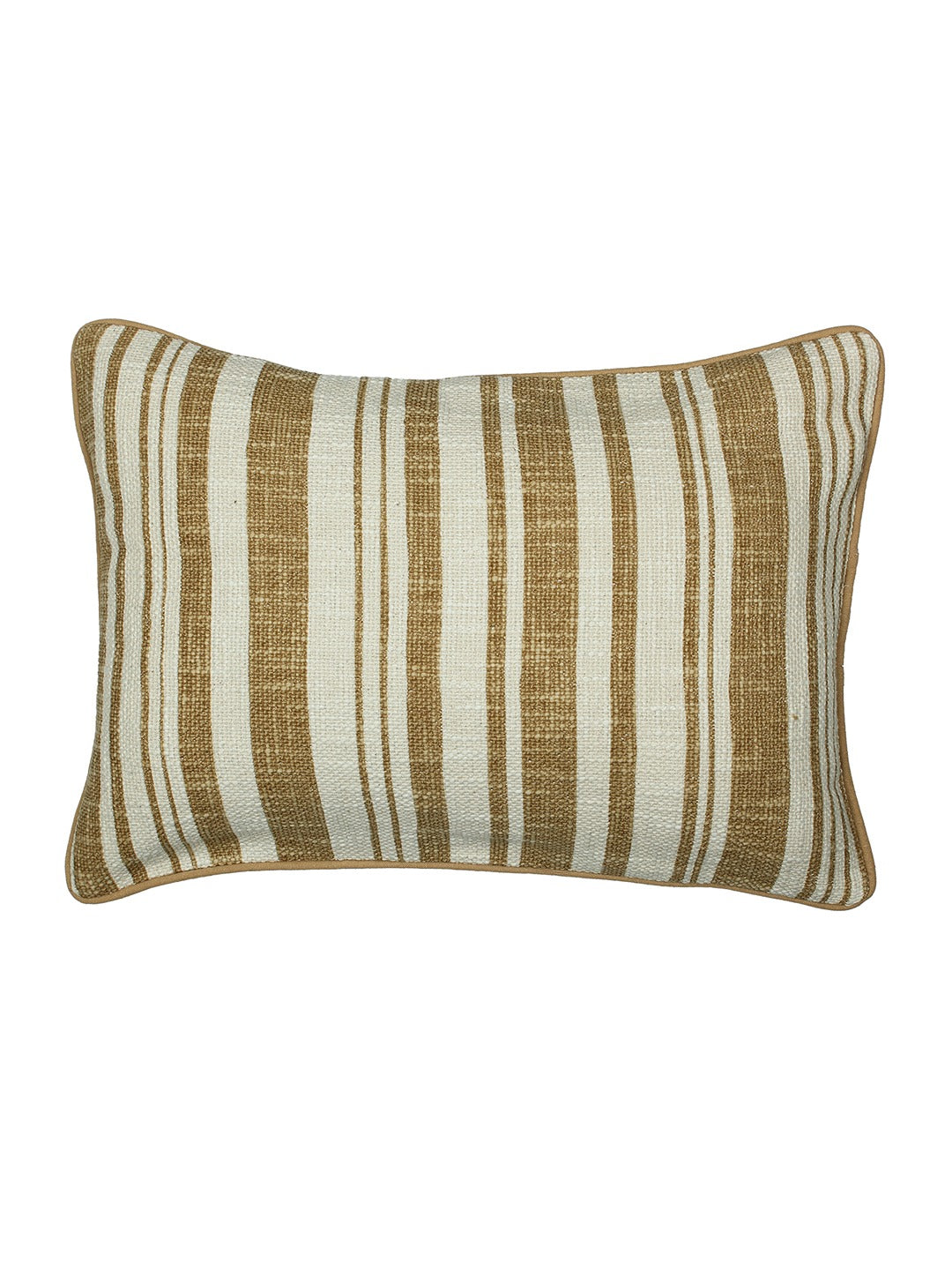 Minimal Stripes Set Of 2 Cushion Covers - (Yellow) - 36x50cm