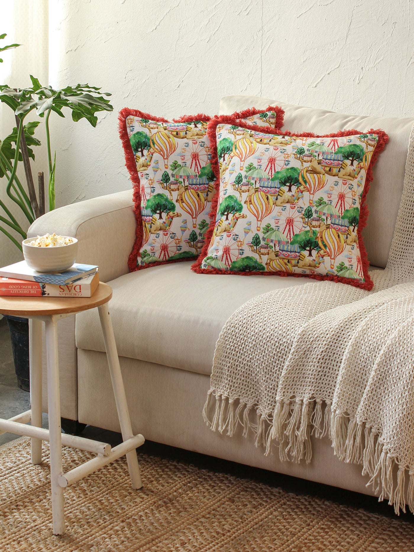 Pushkar Cushion Cover (Multi)