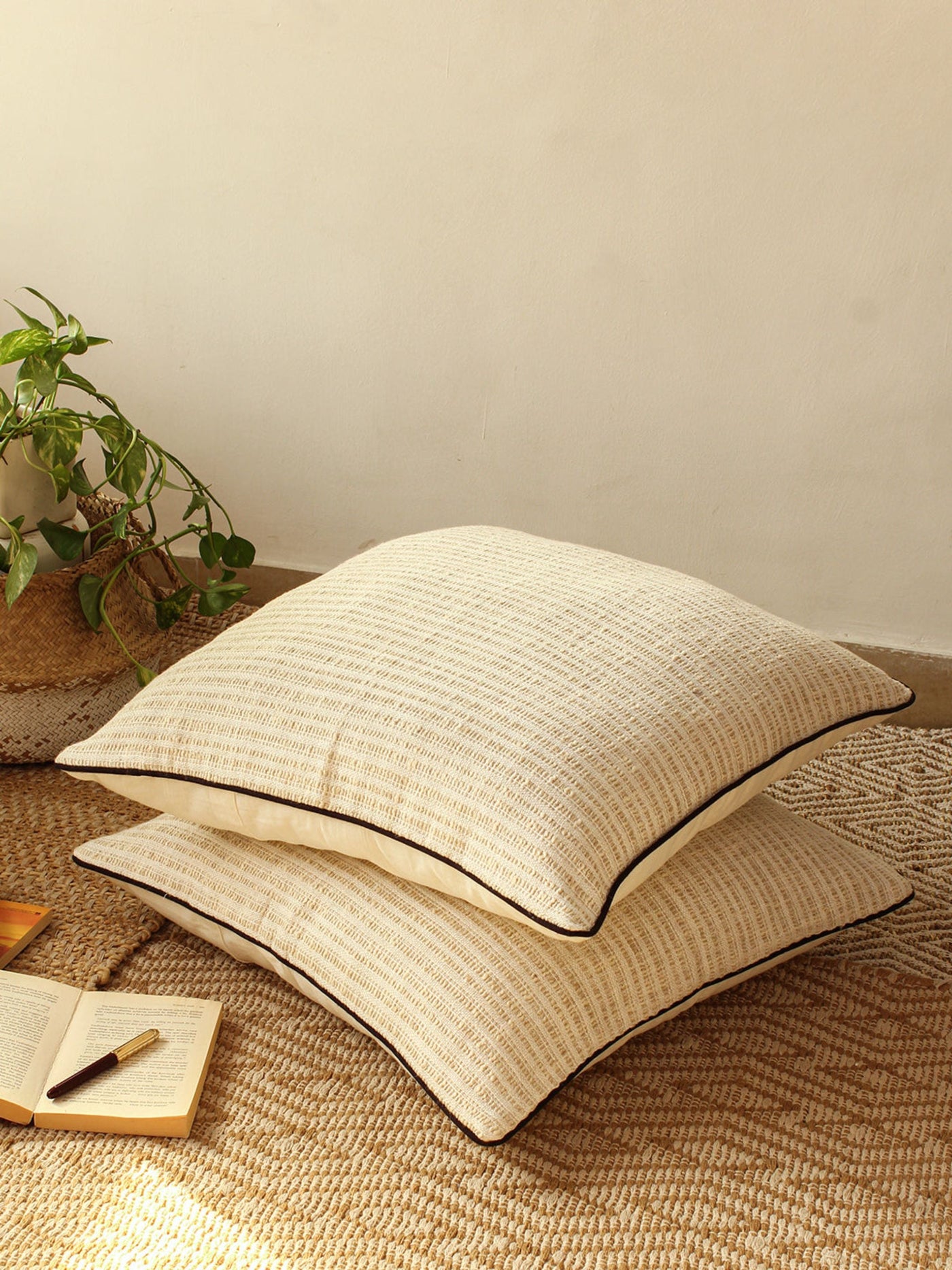 Pir Panjal Cushion Cover (Natural)