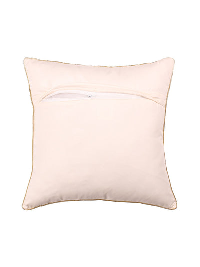Pushp Set of 2 Cushion Covers-White