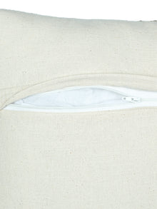 Pinstripe Set Of 2 Cushion Covers - (Beige) - 40x40cm