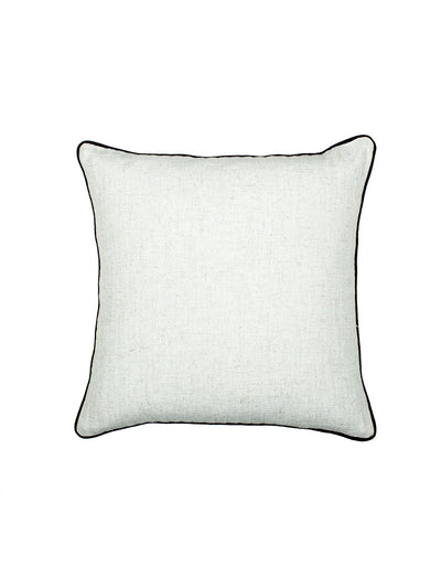 Safaid Set Of 2 Cushion Covers - (Ivory) - 40x40cm